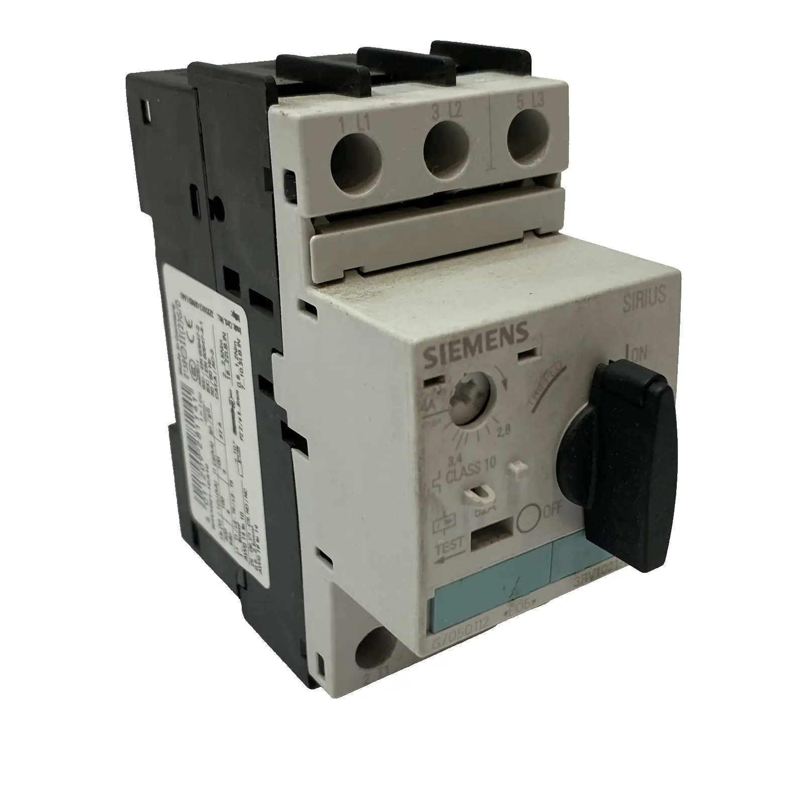 USED SIEMENS CIRCUIT BREAKER 52A