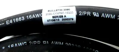USED UNBRANDED 2090-XXNPMF-16S05 CABLE 2090XXNPMF16S05