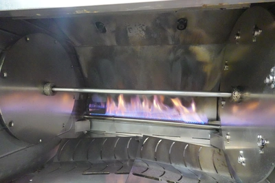 HARDT NATURAL GAS COMMERCIAL ROTISSERIE MODEL INFERNO 4500 (CAPACITY 40 CHICKENS)