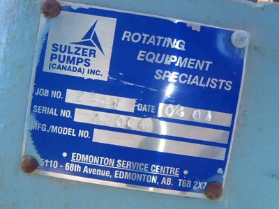 NEW SULZER BINGHAM 3X4X8.25A MSD