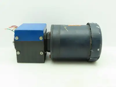 Iron Man HMQ818-15-H-56 Grove Gear 56C 15:1 Gearbox w/ Leeson 3/4 HP 480VAC 3Ø Motor