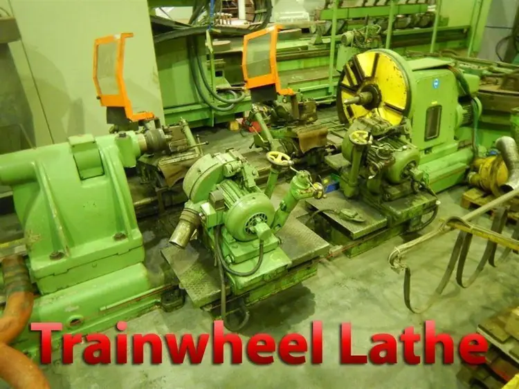 Used MINGANTI MTRC.1B TRAIN/RAIL WHEEL LATHE Engine Lathes BE | Apt International N.V #361693