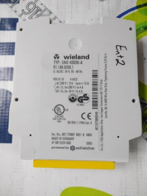 USED WIELAND 4003K-A