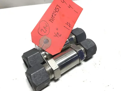 Parker Nupro SS-8C-1 1PSI Stainless Steel Poppet Check Valve