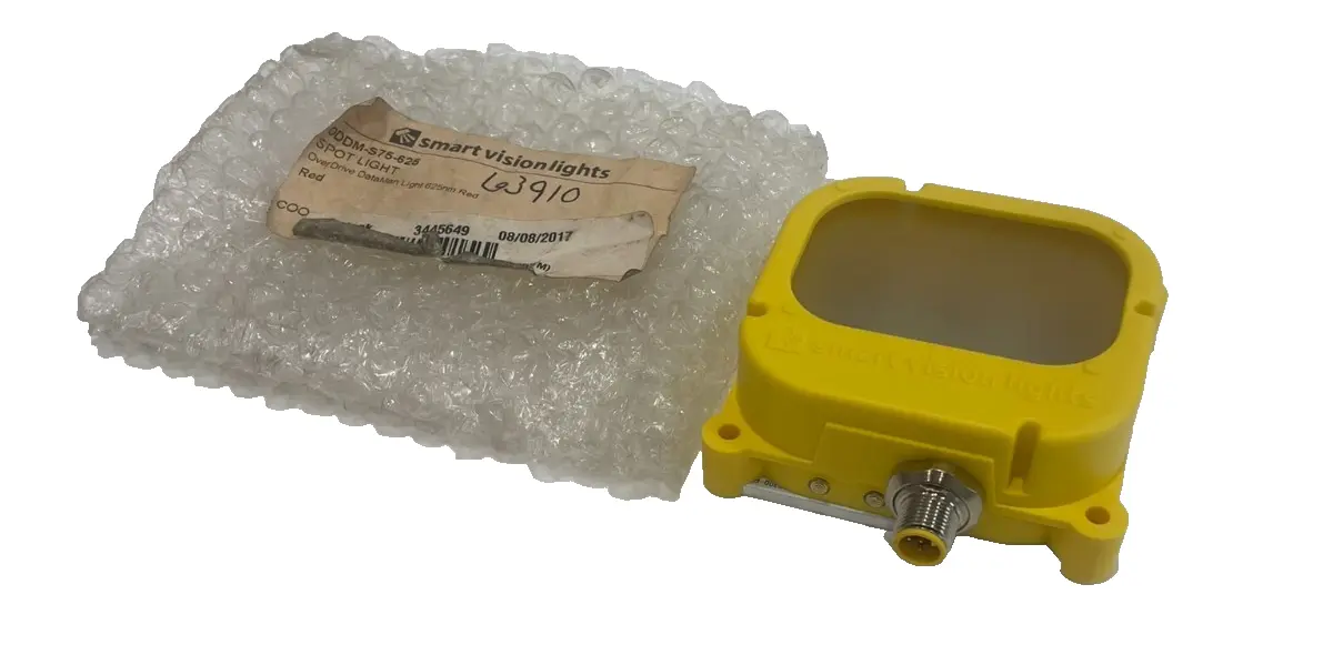 NEW COGNEX/SMART VISION LIGHTS ODDM-S75-625 OVER DRIVE DATAMAN LIGHT 625NM