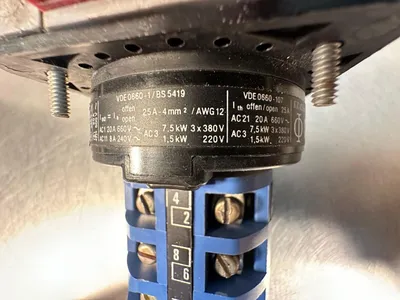 Kraus e Naimer Rotary Switch VDE 0660-1/BS5419 (4c-39)