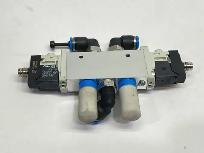VUVG-L14-P53E-T-G18-1P3 | Festo  Solenoid Valve 5/3 Exhausted 566502 - Used