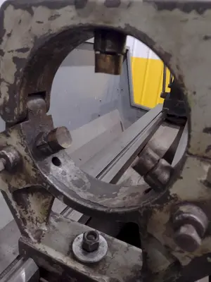 17" x 108" CLAUSING COLCHESTER MODEL #17 ENGINE LATHE, 3.25" HOLE: STOCK #22567