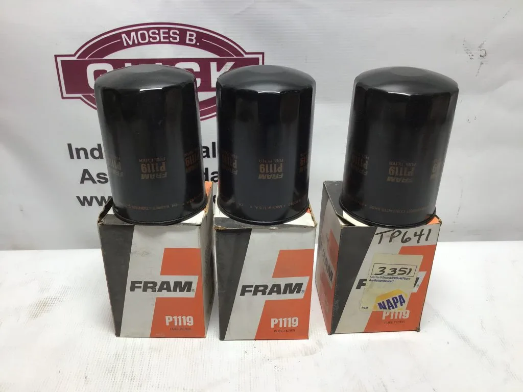 Fram P1119 Fuel Filter Cross Reference Napa 3351 TP641 lot of 3