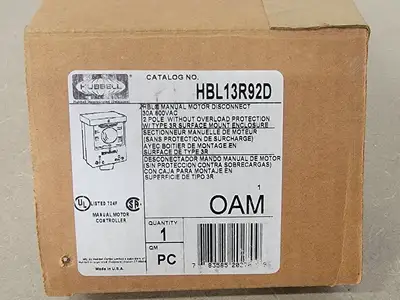 NEW HUBBELL HBL13R92D