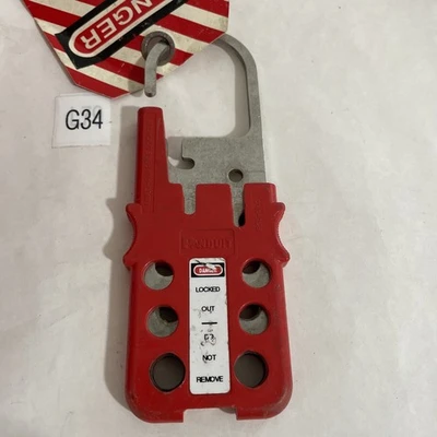 Brady Lock Box Lock Out For Safety Box Red (Everything In Photos Included)