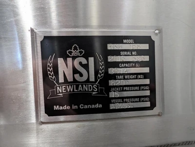 USED 2016 NSI NEWLANDS BKW 15B