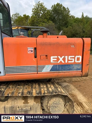 Used 1994 HITACHI EX150 Crawler Excavators Kentucky US | Proxy Equipment #1486183