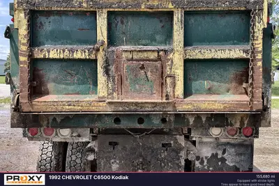 Used 1992 CHEVROLET C6500 KODIAK Dump trucks Indiana US | Proxy Equipment #1378247