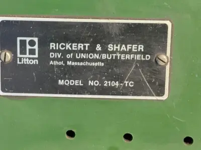 Used RICKERT & SHAFER 2104TC Tappers Ohio US | HGR 24 #1280525