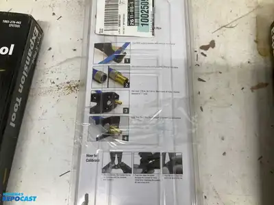 Lot of Apollo Pex Tools Including Pex-A Pipe Expansion Tool, Pex-A Pipe Expansion Tool Kit, and...