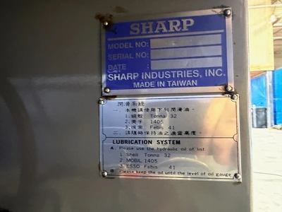 Used SHARP OD820A Universal Cylindrical Grinders Michigan US | K.B. Industries LLC #1361965