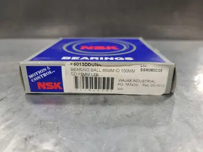 Deep Groove Ball Bearing No. 6013DDUNR
