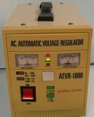QTY. 1. AC AUTOMATIC VOLTAGE-REGULATOR SEVEN STAR,...