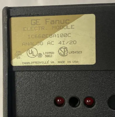 USED GE FANUC IC660EBA100C