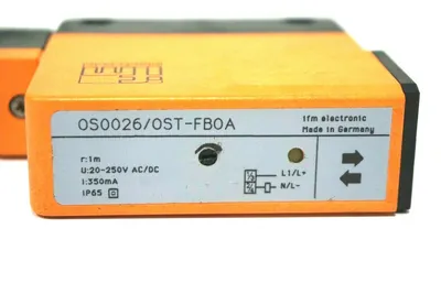 USED EFECTOR OS0026 0ST-FBOA REFLECTION SENSOR OS00260STFBOA