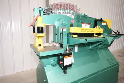 New | in-Stock PIRANHA P-65 Ironworkers Michigan US | Vander Ziel Machinery Sales #480060