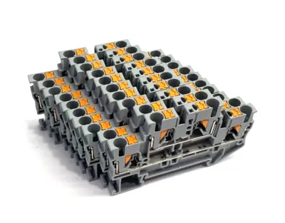 USED PHOENIX CONTACT DOUBLE-LEVEL TERMINAL BLOCK