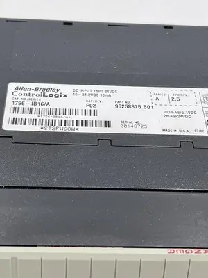 Used ALLEN-BRADLEY ALLEN-BRADLEY 1756-IB16/A PLC Input & Output | ND Industrial Surplus #1214443