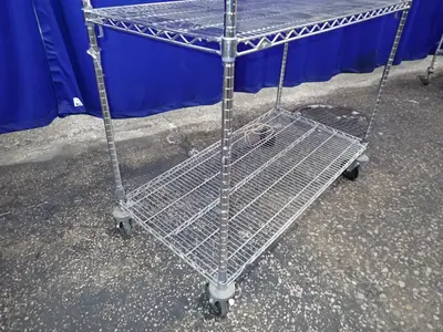 Metro 3 Shelves Wire Cart