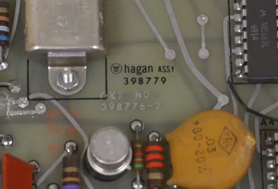 HAGAN 398779 SPEED CHANNEL A BOARD 398776-2 REPAIRED