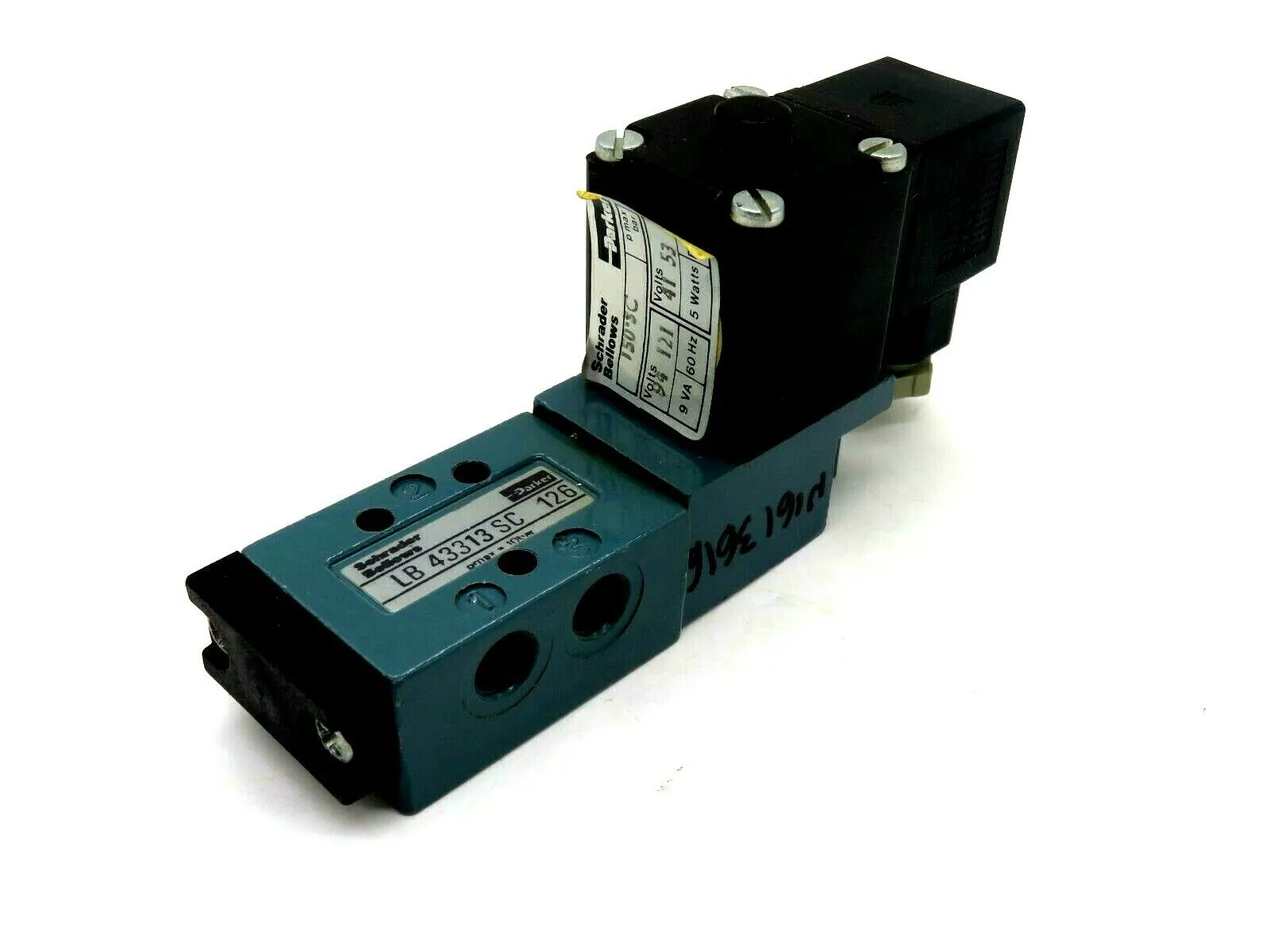 NEW PARKER SCHRADER BELLOWS LB43313SC SOLENOID VALVE
