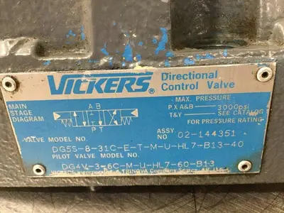 USED VICKERS DG4V-3-6C-M-U-HL7-60-B13