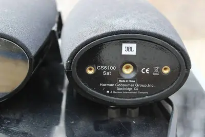 JBL CS100SUB, Subwoofer And 2 JBL 6100 SAT Cinema Sound Speakers