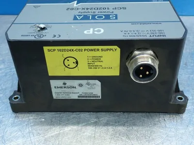Used SOLA SCP102D24XC02 Power Supplies | HGR 24 #738821