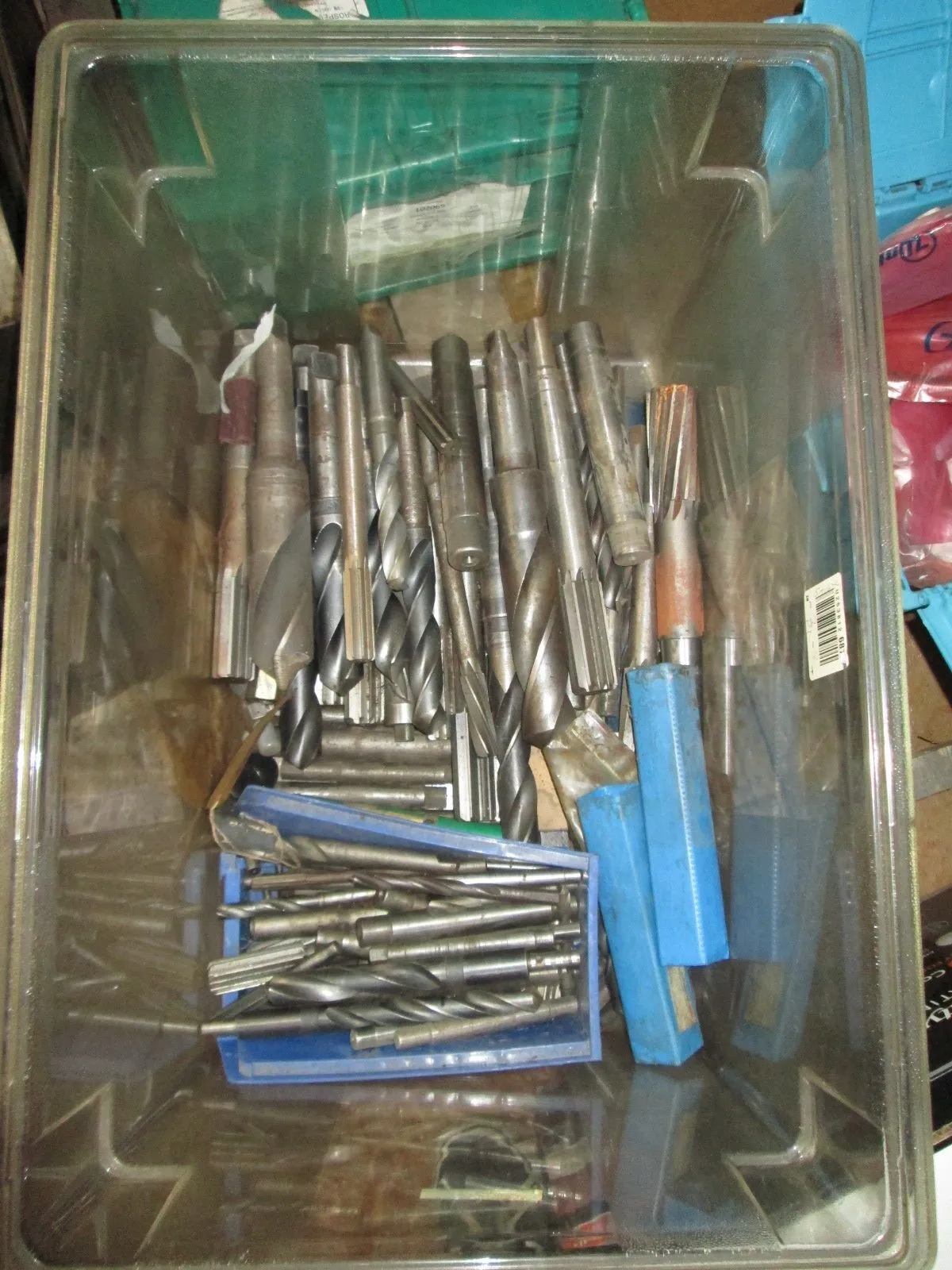 USED Large Drill And Reaming Bits