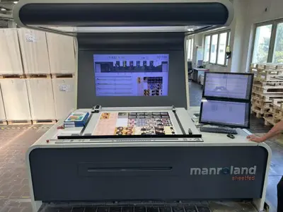 2017 MAN ROLAND 705-3B Plus + LV Evolution — 5-Color + Coater Sheetfed offset | Machinery Solutions Group, Inc. (7)