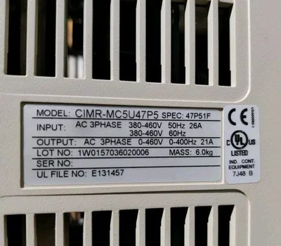USED YASKAWA CIMR-MC5U47P5