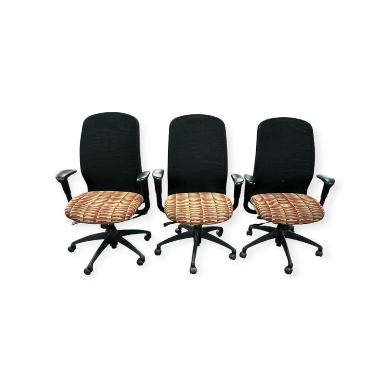3 Haworth Task Chairs