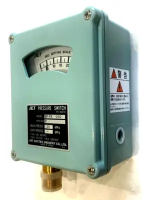 NEW ACT BP-F8-250-C PRESSURE SWITCH BPF8250C