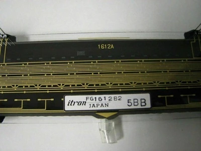 Noritake Itron FG1612B2 5BB Japan 7" x 1" VFD Vacuum Fluorescent Display New
