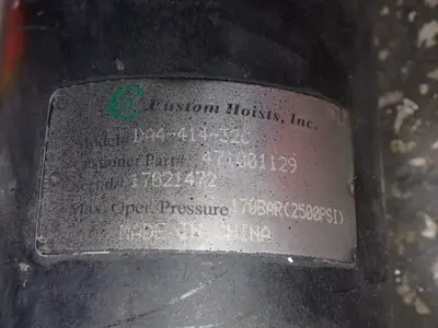 USED CUSTOM HOISTS INC DA441432C