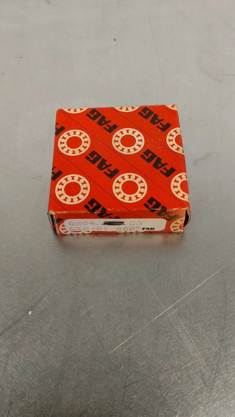 SKF 6204 C3 Single Row Ball Bearing 6B