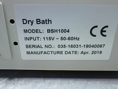 New | in-Stock BENCHMARK SCIENTIFIC BSH1004 Baths / Circulators Ohio US | HGR 24 #755301