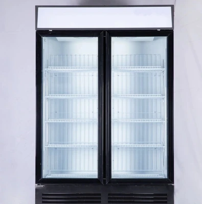168-0017 AC SDGF 40'' Glass 2 Door Reach In Freezer