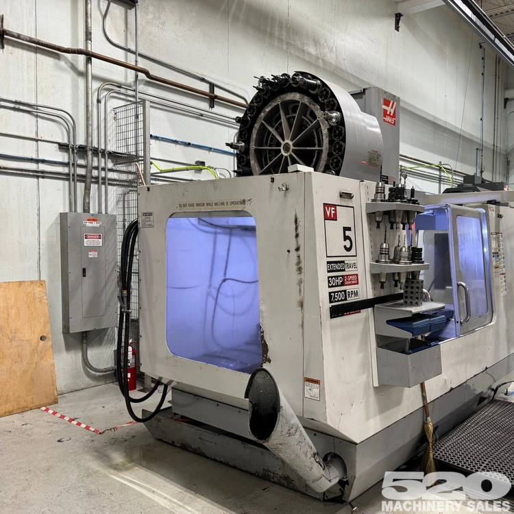 2005 HAAS VF-5/50XT Vertical Machining Centers | 520 Machinery Sales LLC