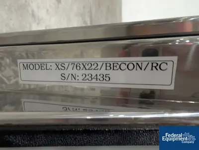 USED Safeline Safeline Metal Detector, Model XS/76X22/BECON/RC