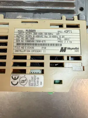 Magnetek MVB009 Ac Drive 5HP 400V 3PH (4.6.1)