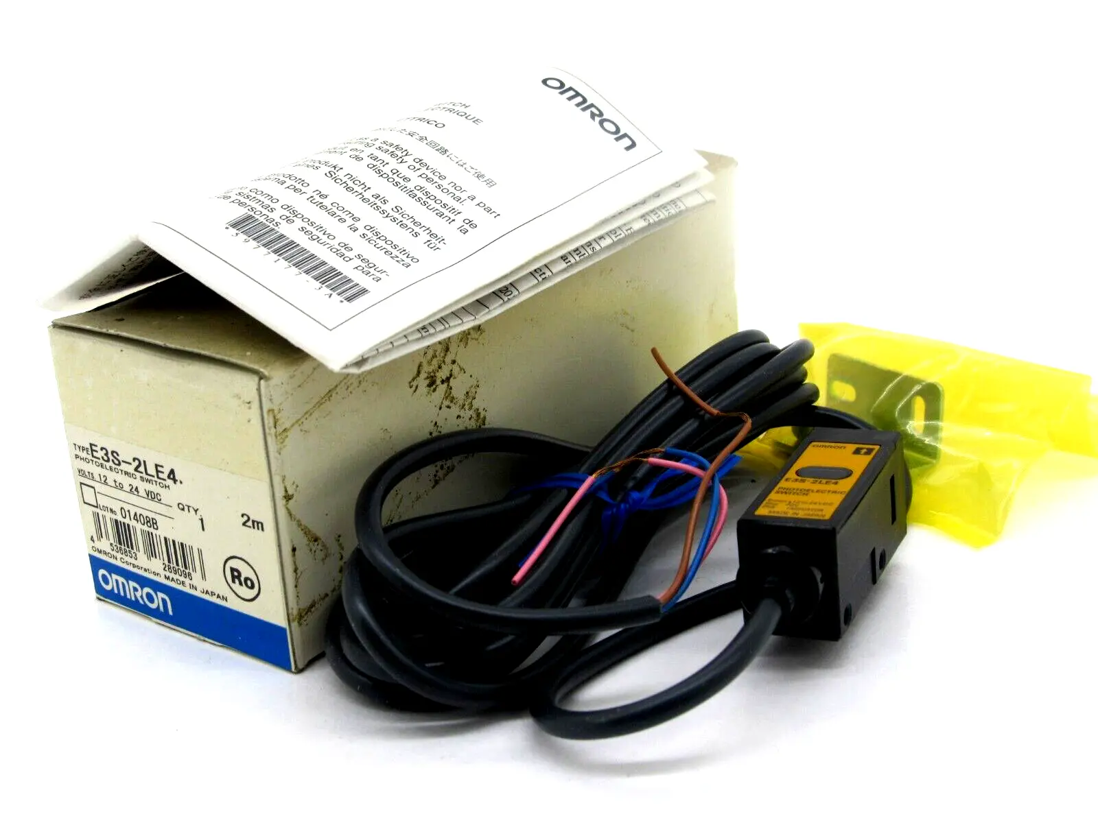 NEW OMRON E3S-2LE4 PHOTOELECTRIC SENSOR E3S2LE4