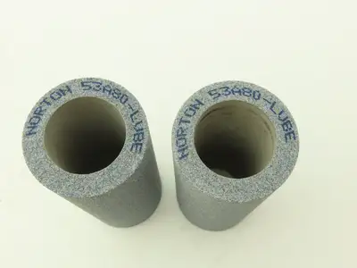 Norton GWBG806 Alundum Grinding Wheel 1.937" x 4.375 x 1-1/4" Lot of 10 Wheels