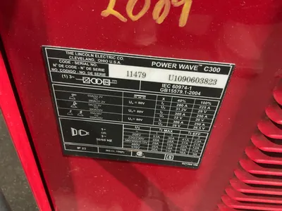 Used LINCOLN ELECTRIC POWER WAVE® C300 ADVANCED PROCESS WELDER Welding Machinery (Other) Michigan US | Miedema Asset Management Group #1425041